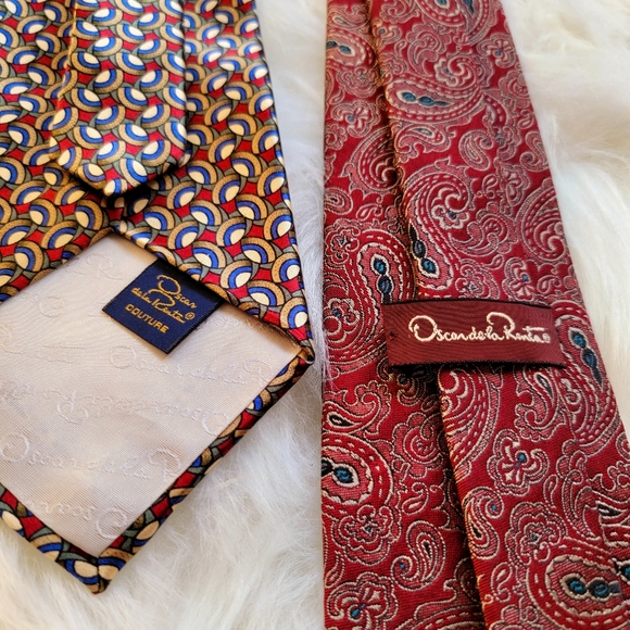 Oscar de la Renta Vintage Neckties - Picture 3 of 6
